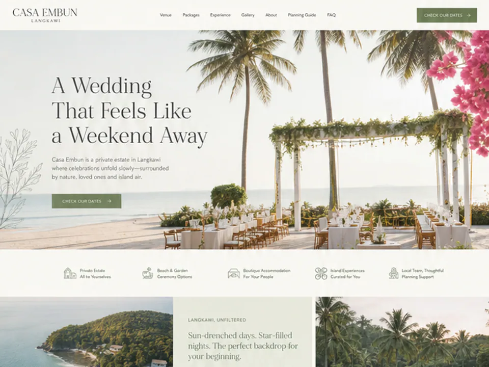 Wedding Venue, Funnels